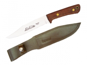 Μαχαίρι από ατσάλι 440C και λαβή καλυπτόμενη από αφρικάνικο ξύλο